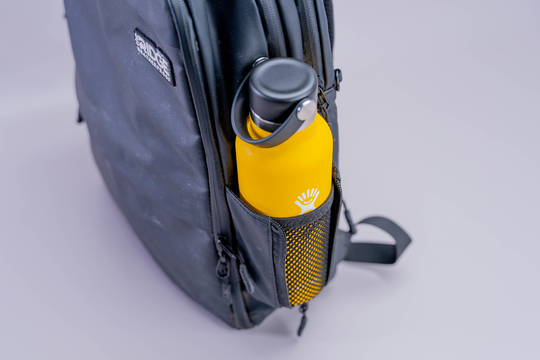 The Ridge Commuter Backpack Weatherproof Water Bottle