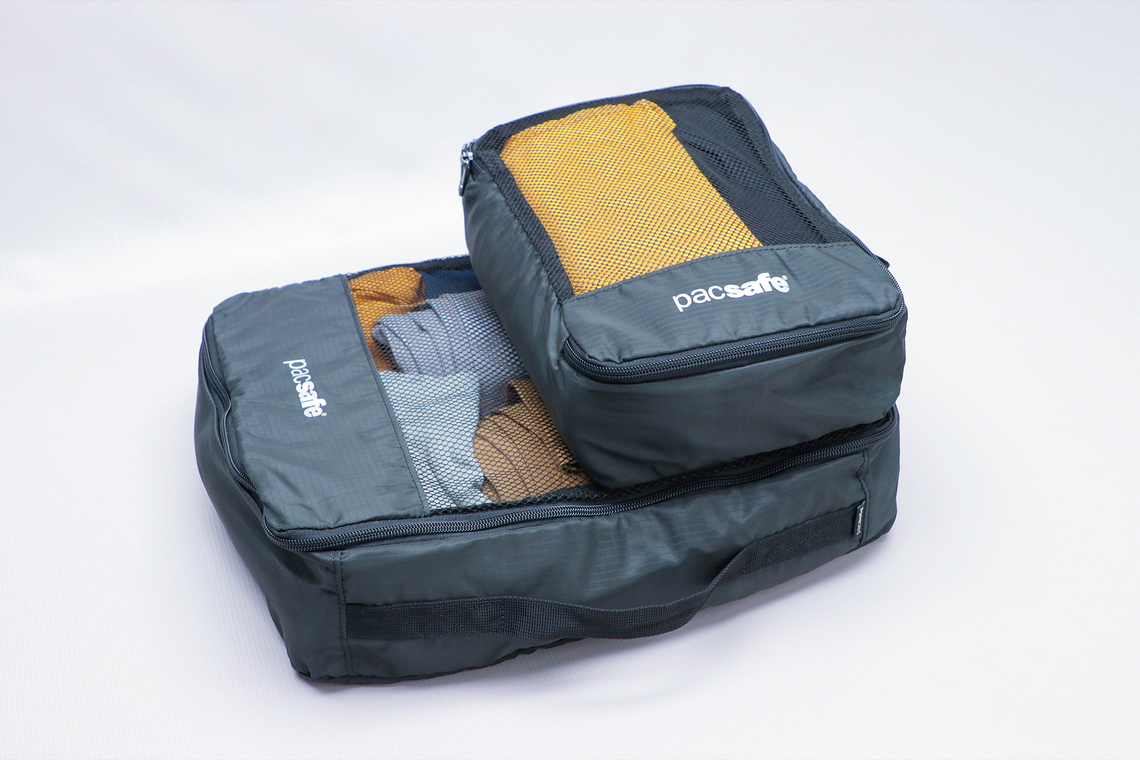 Pacsafe Travel Packing Cubes Stacked