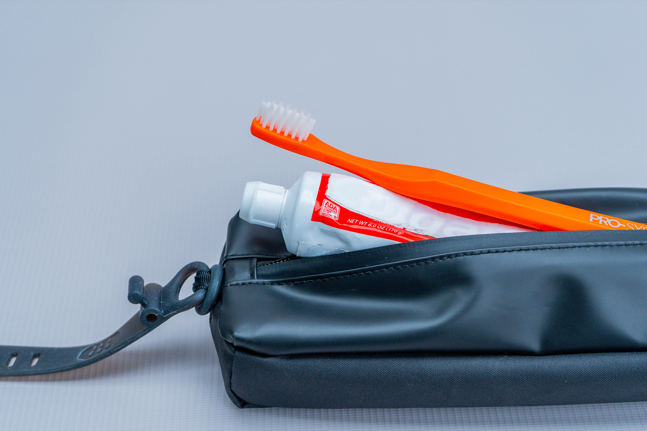 Gravel Explorer MINI Toiletry Bag Toothbrush