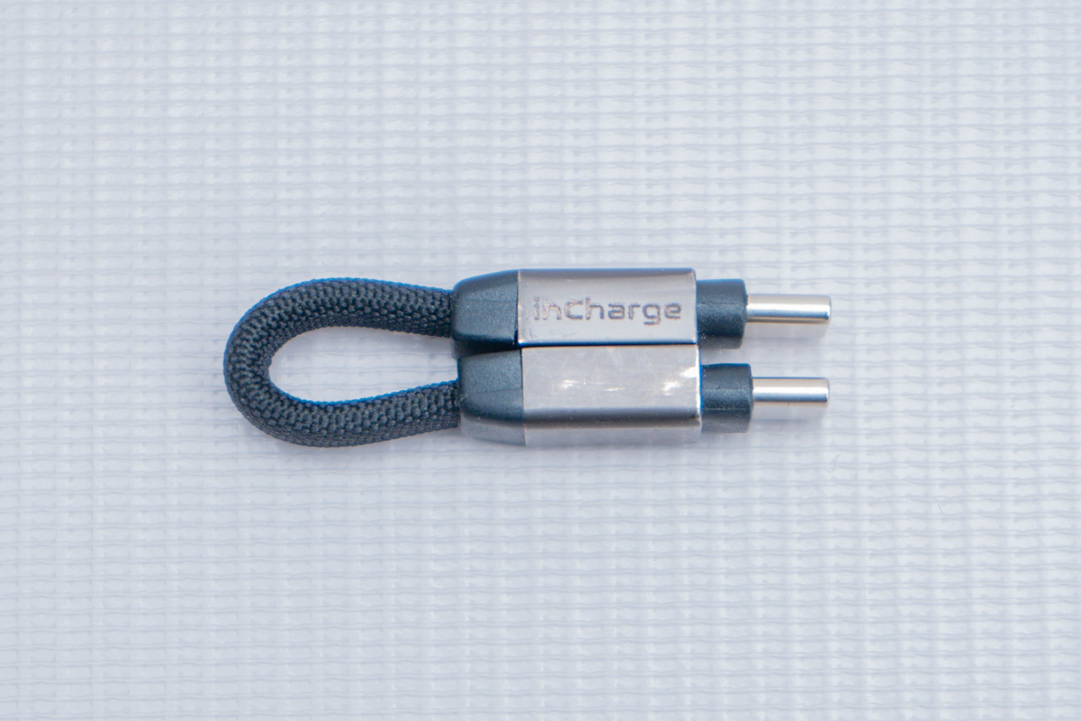 inCharge® Mini  The smallest MFi keyring cable in the world – Rolling  Square