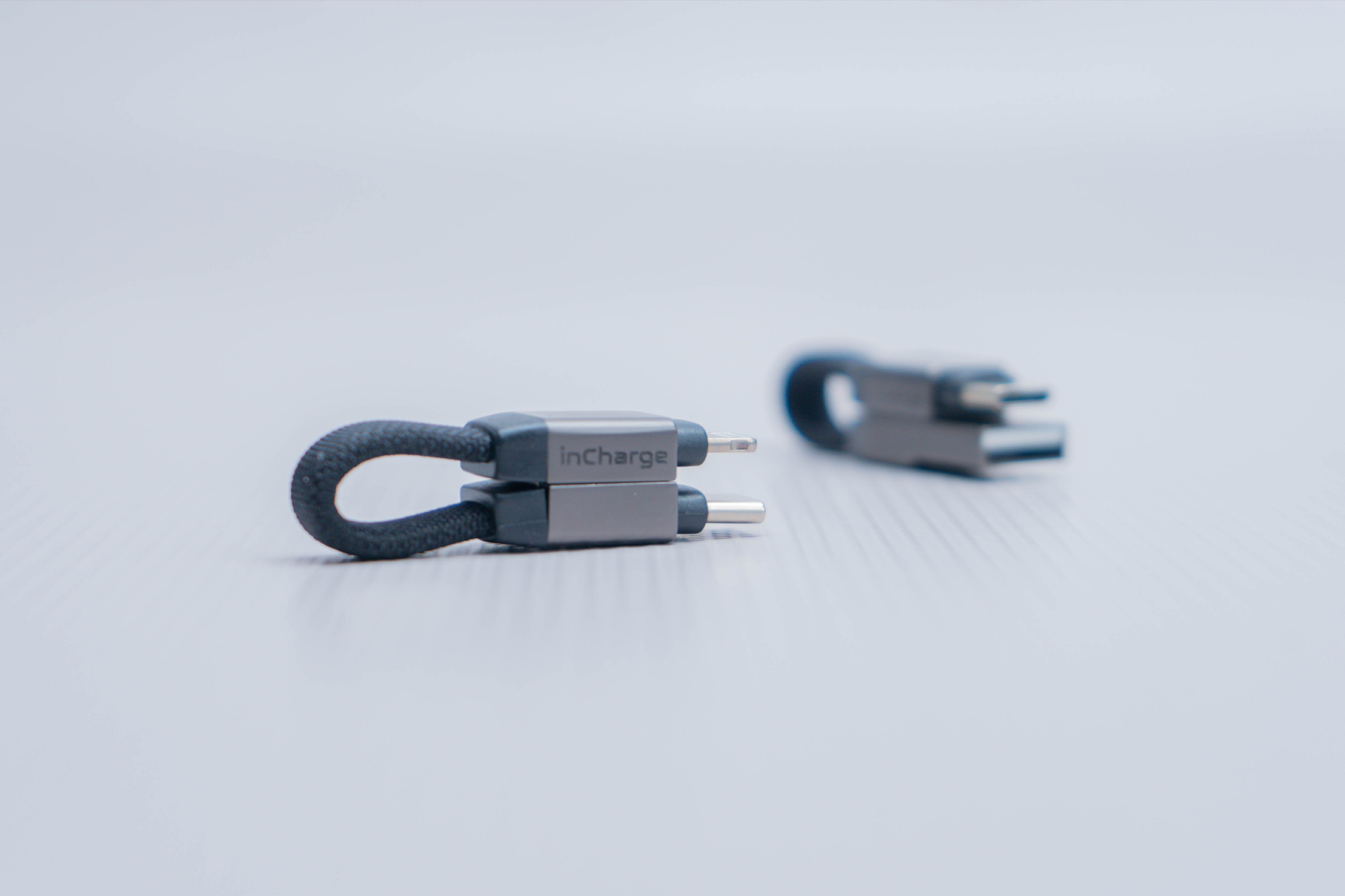 inCharge® Mini  The smallest MFi keyring cable in the world