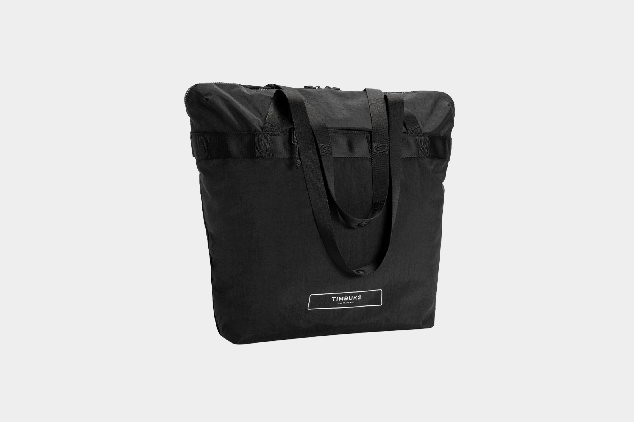 TimBuk2 Gray Nylon Messenger Shoulder Bag Backpack Travel Carry-On Luggage