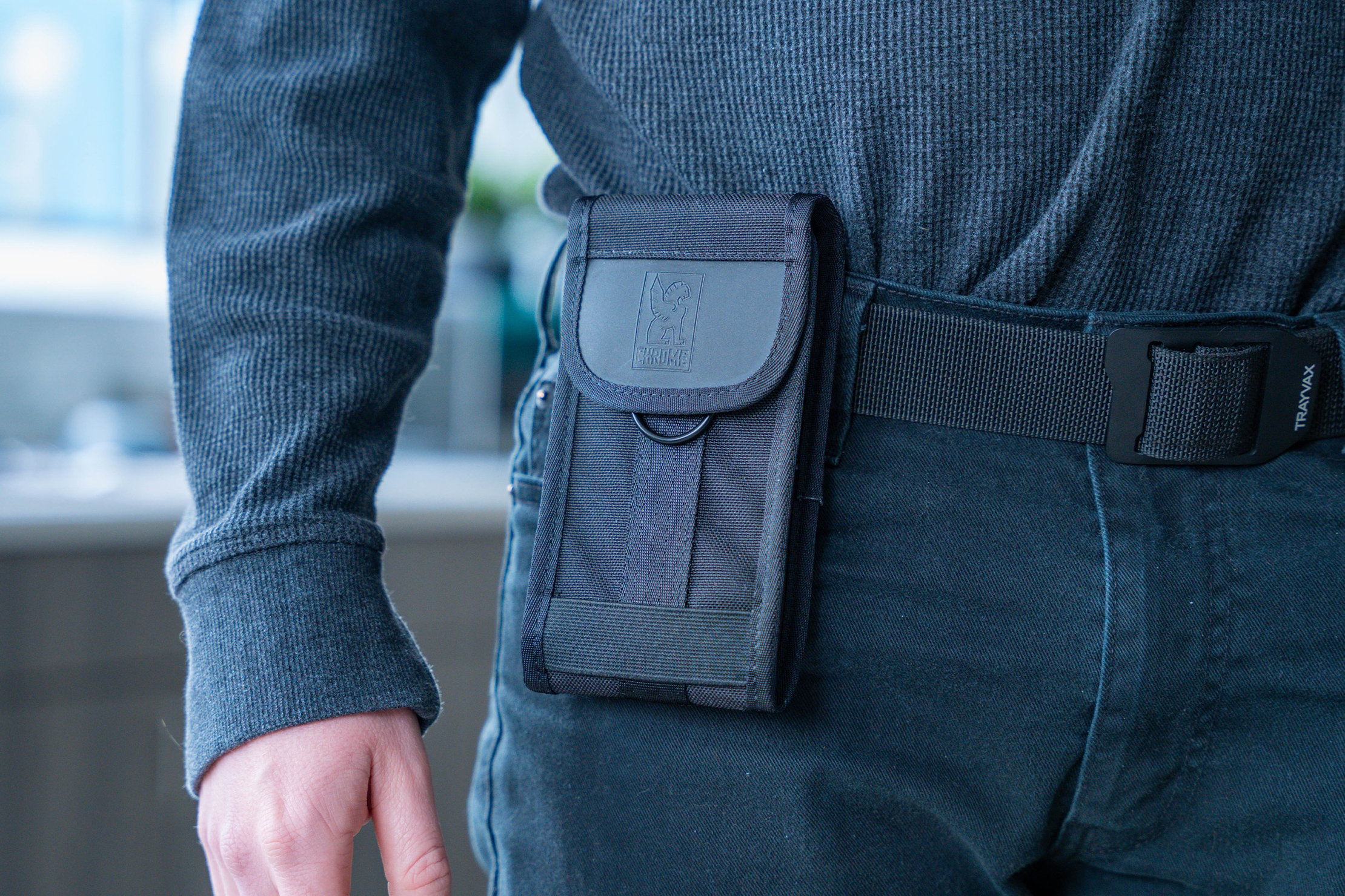 Chrome Industries Phone Pouch On Belt