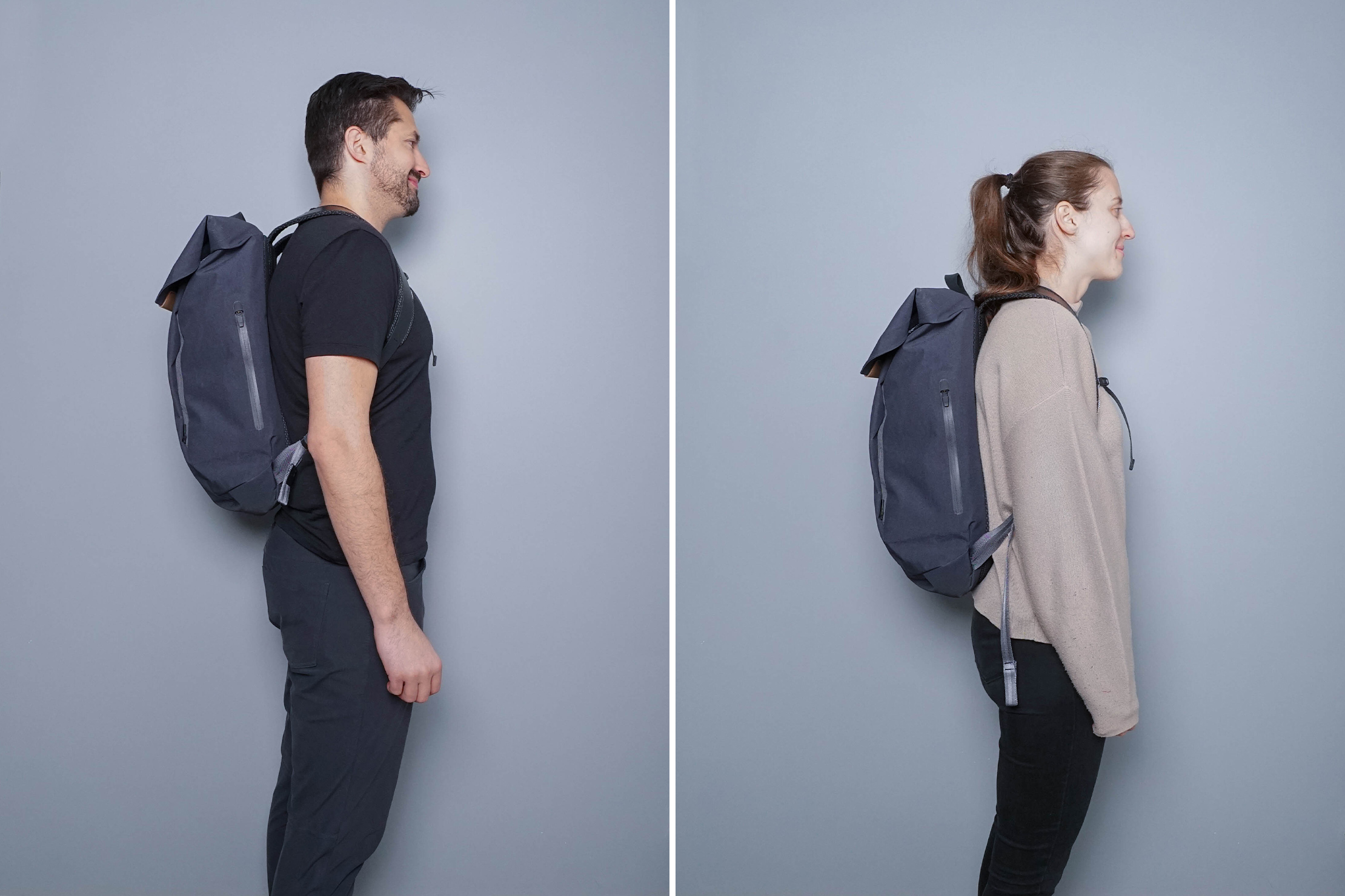 Bellroy Apex Backpack Side By Side