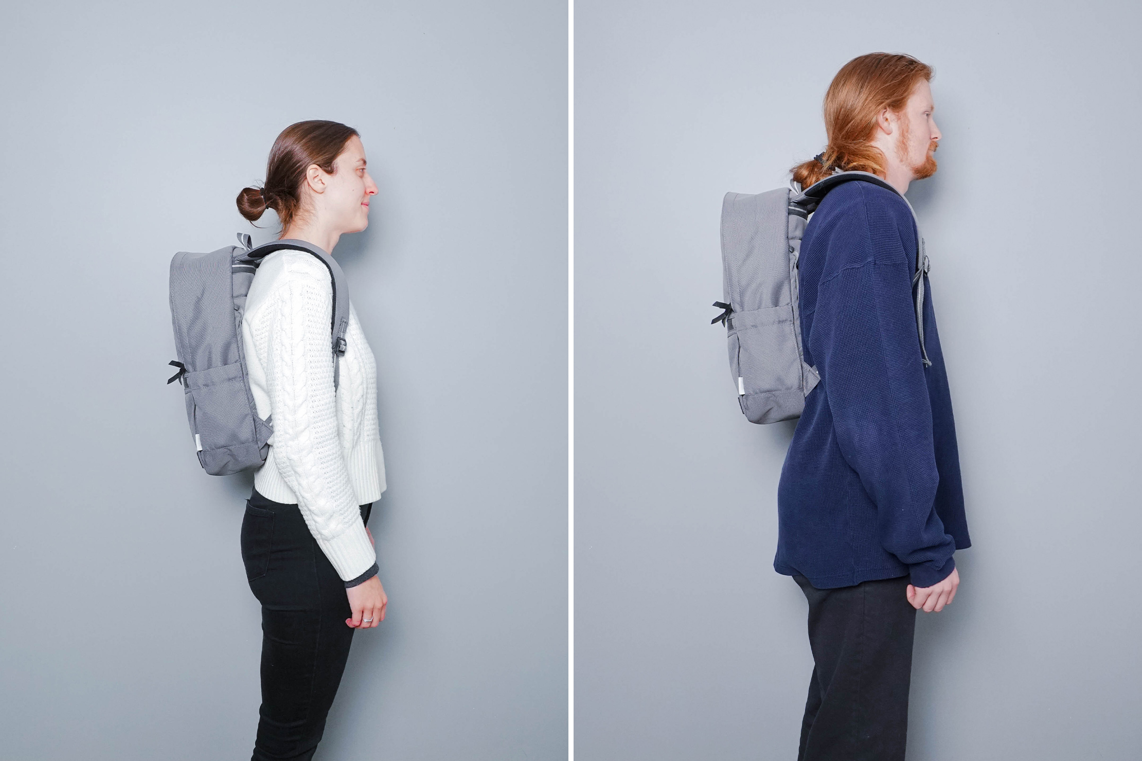 Hex Evolve Logic Backpack Side By Side