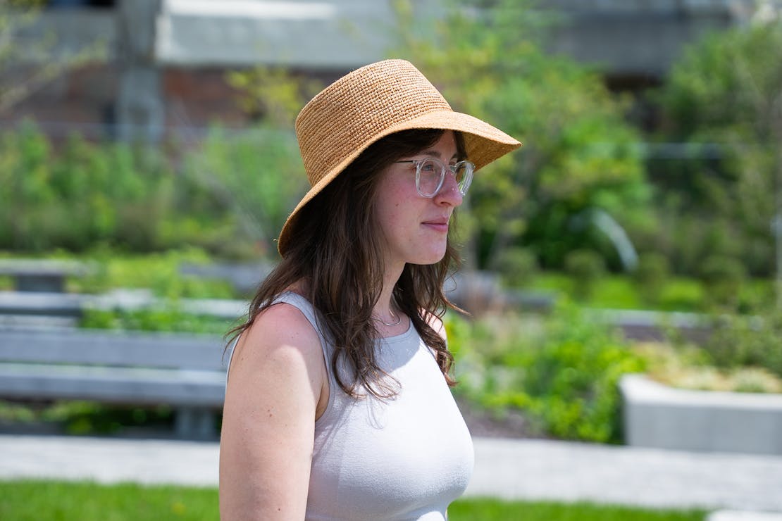 J.Crew Raffia Bucket Hat