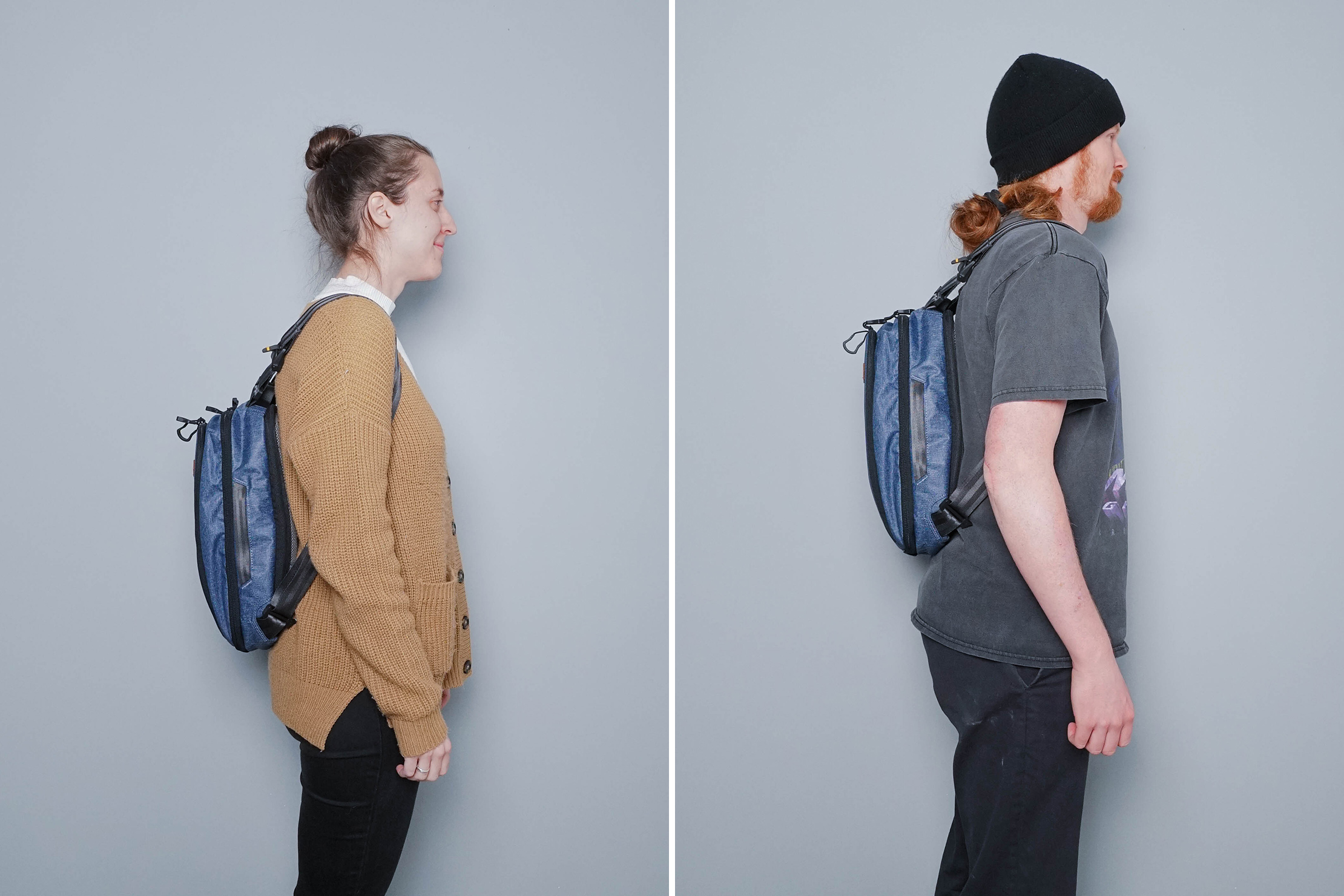 Vanquest CARBIDE-12 Sling Backpack Side By Side
