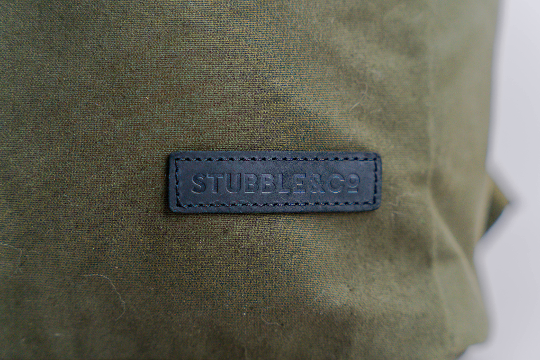 Stubble & Co The Backpack Branding