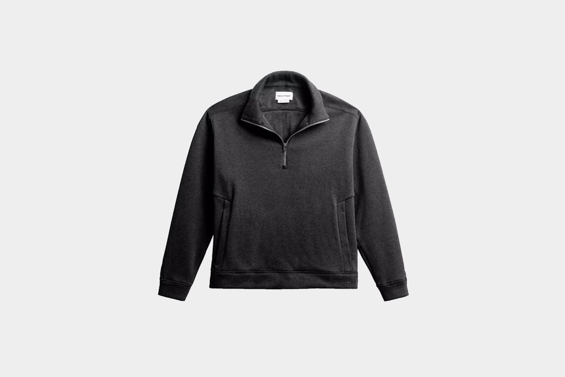 Ministry of Supply Hybrid Fleece 1/4 Zip Pullover