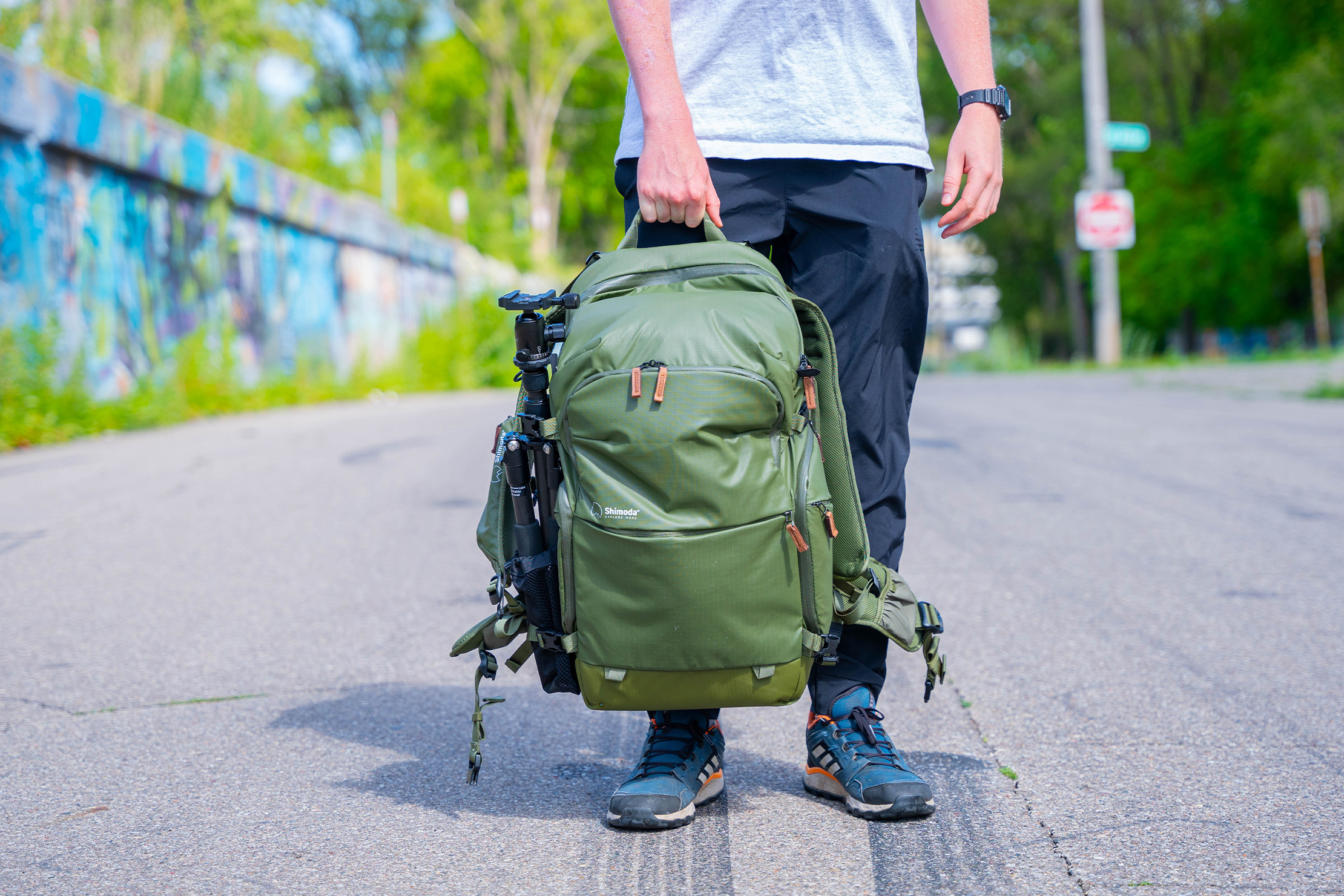 Shimoda Explore V2 35 Backpack Carry Handle