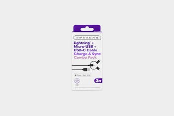 Infinitive Combo Charge & Sync Cable (3 ft)