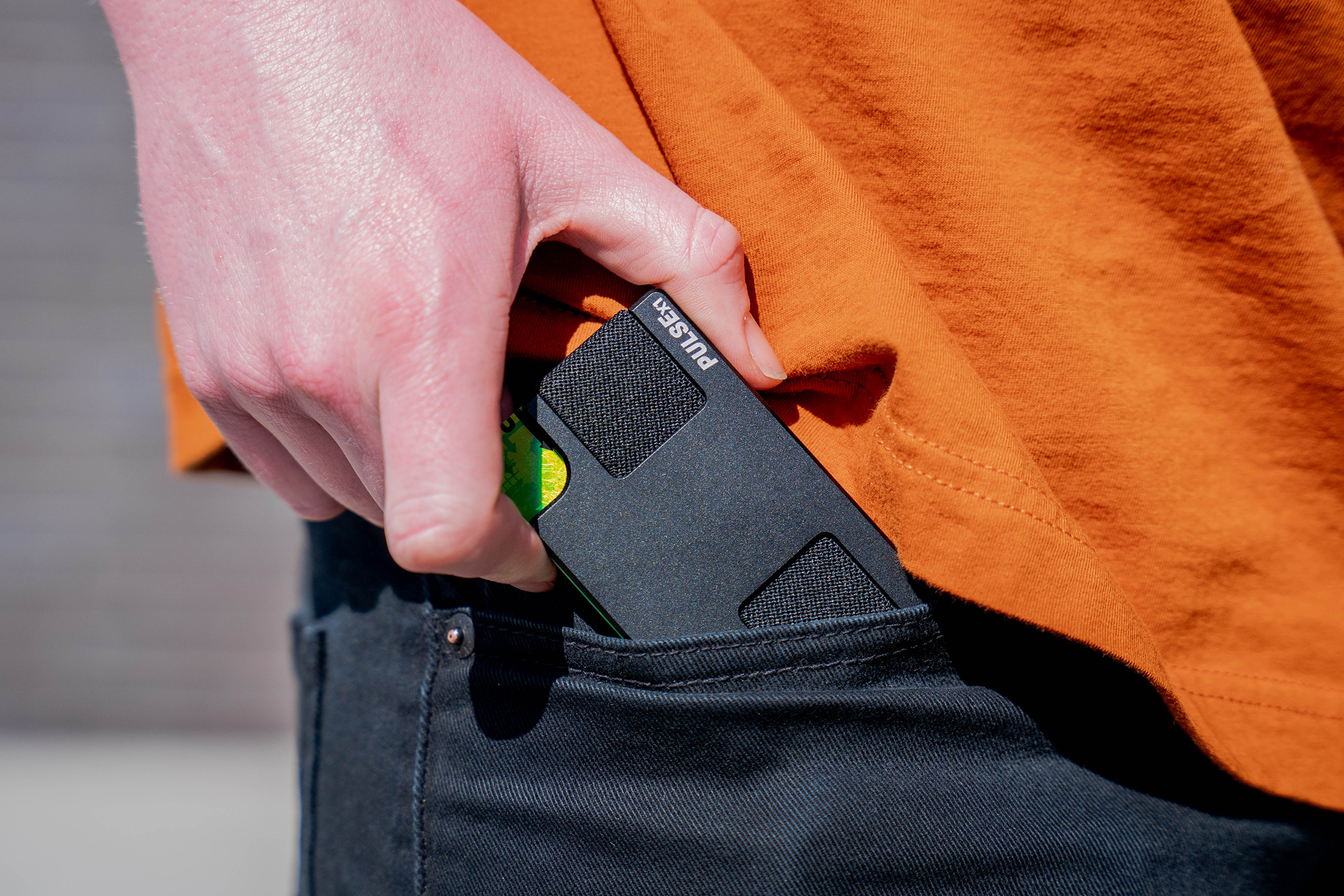 Gear Infusion PulseX1 Ultra Slim Minimalistic Wallet Pocket