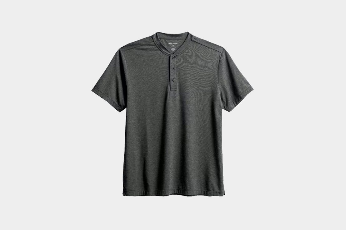 Ministry of Supply Men’s Composite Merino Short Sleeve Henley