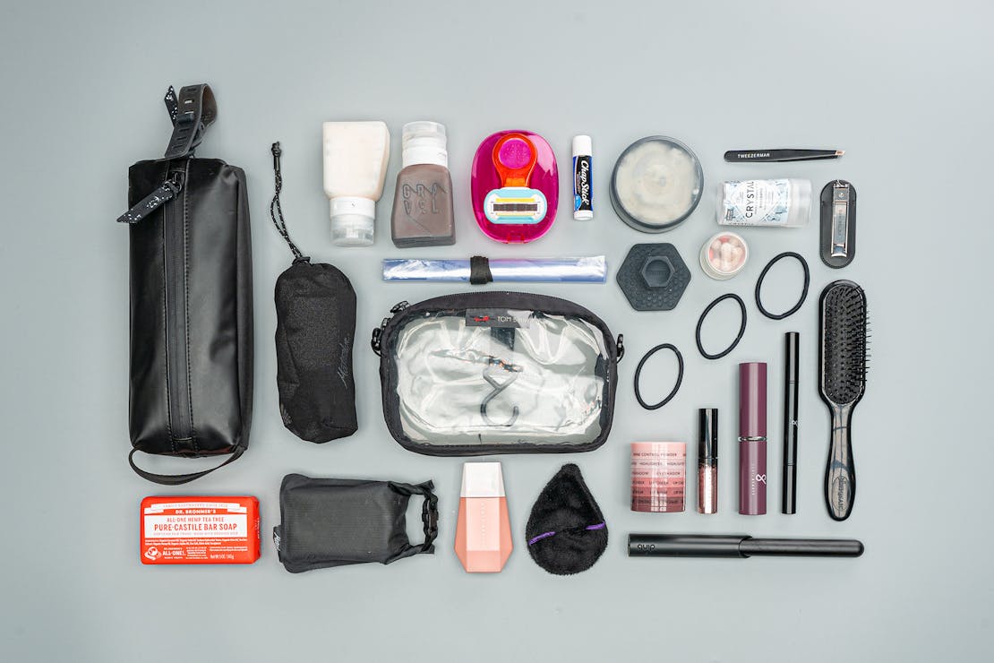 Digital Nomad Packing List Women's Toiletries & Personal Care