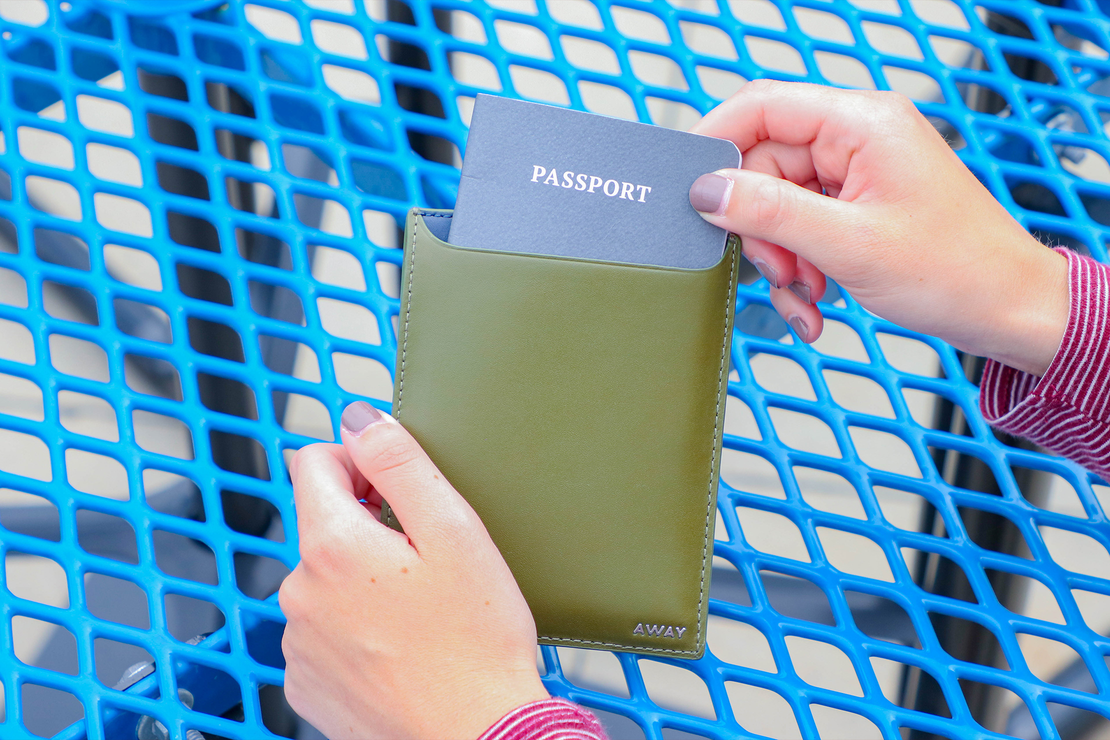 Away Passport Holder Table