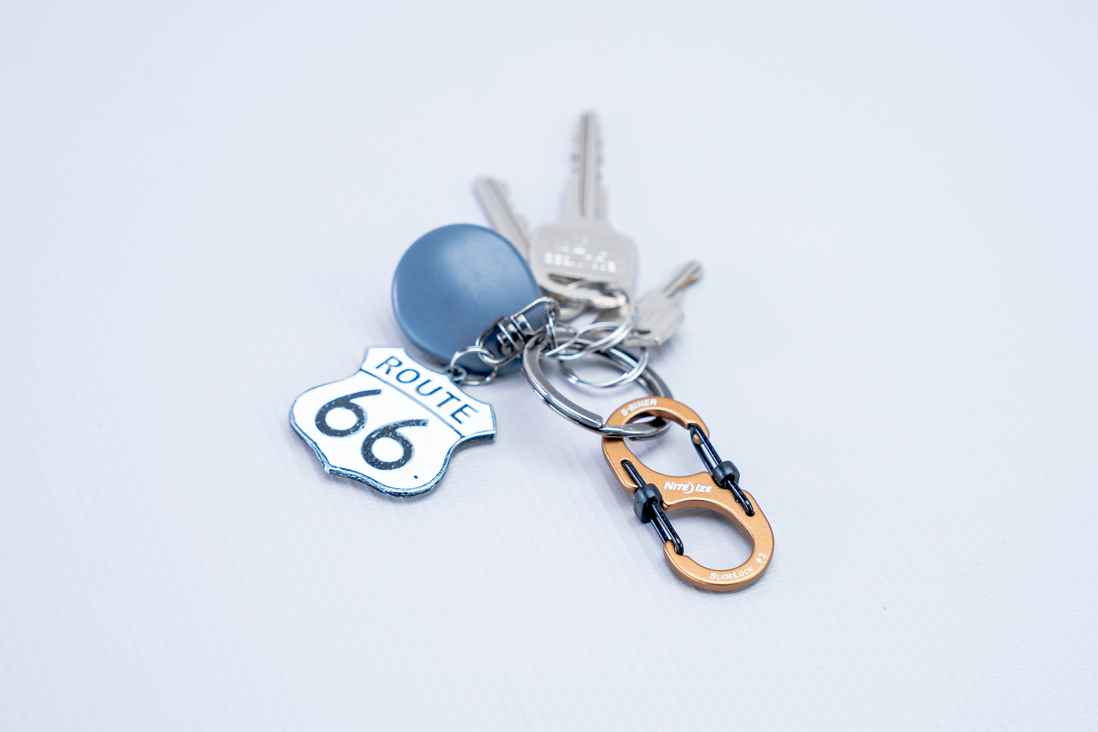 NiteIze SlideLock Stainless Steel Key Ring