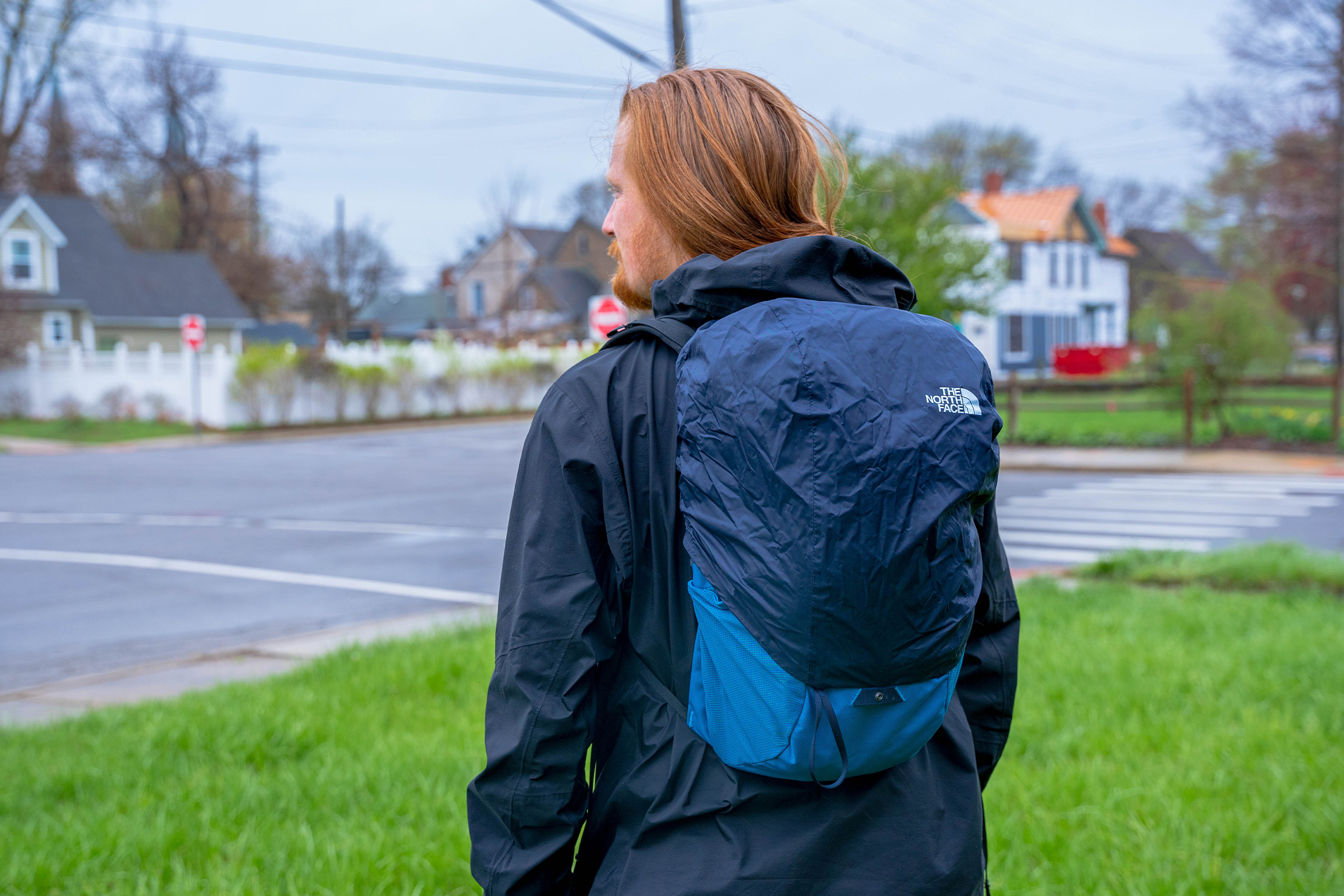 The North Face Basin 18 Backpack With Rain Cover