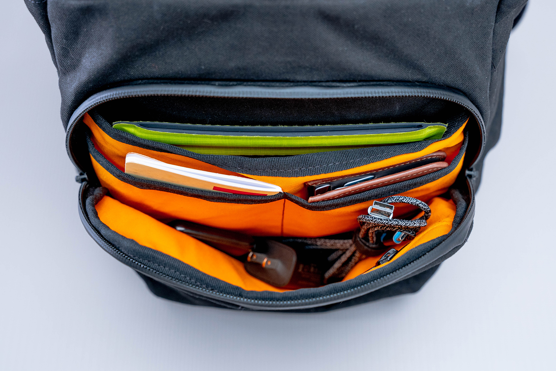 Trakke Wester Roll-Top Backpack Front Pocket