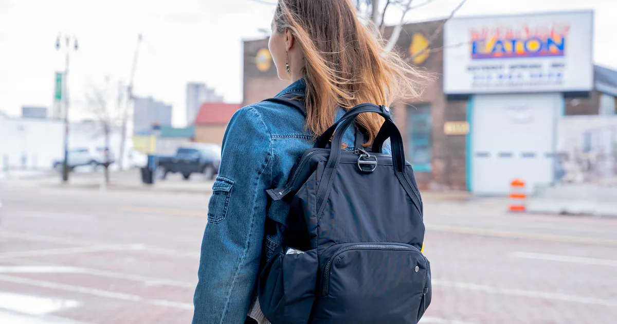 citysafe cx anti-theft mini backpack Jetset Gear lockable zippers Pacsafe Citysafe Cx Mini Backpack
