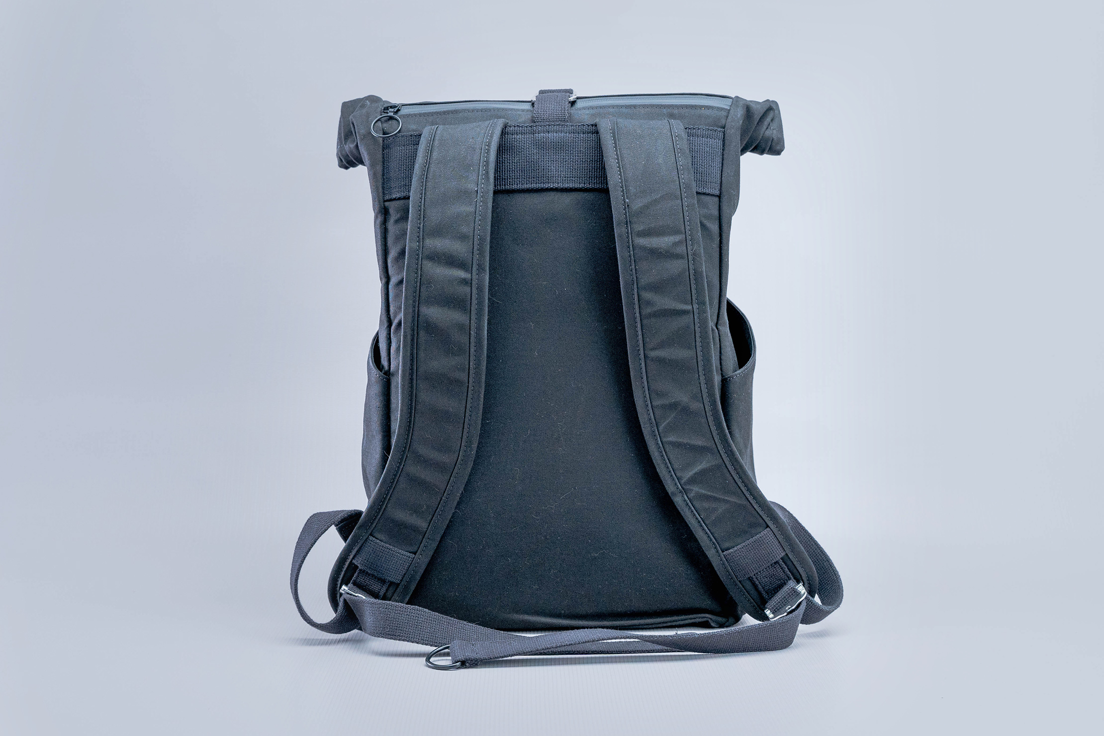 Trakke Wester Roll-Top Backpack Back Studio