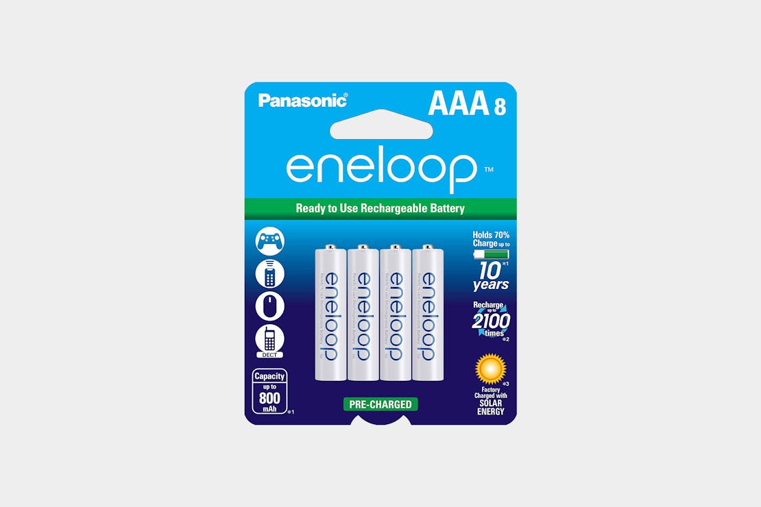 Panasonic Eneloop Rechargeable AAA Batteries