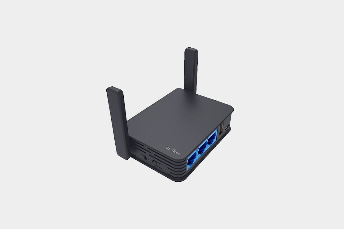 GL.iNet GL-AR750S-Ext Slate (Gigabit Travel Router)