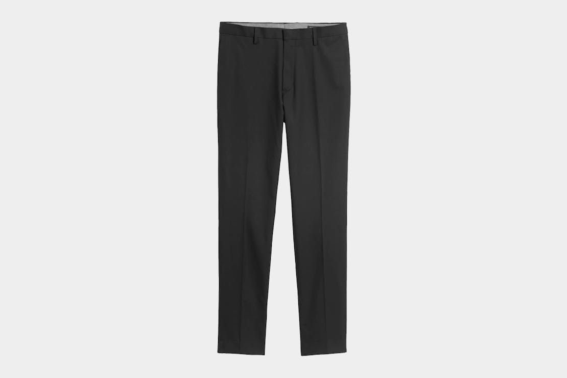 Banana Republic Slim Non-Iron Stretch Cotton Solid Pant