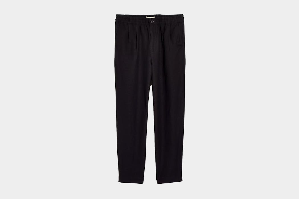 Madewell Linen-Blend Track Trousers