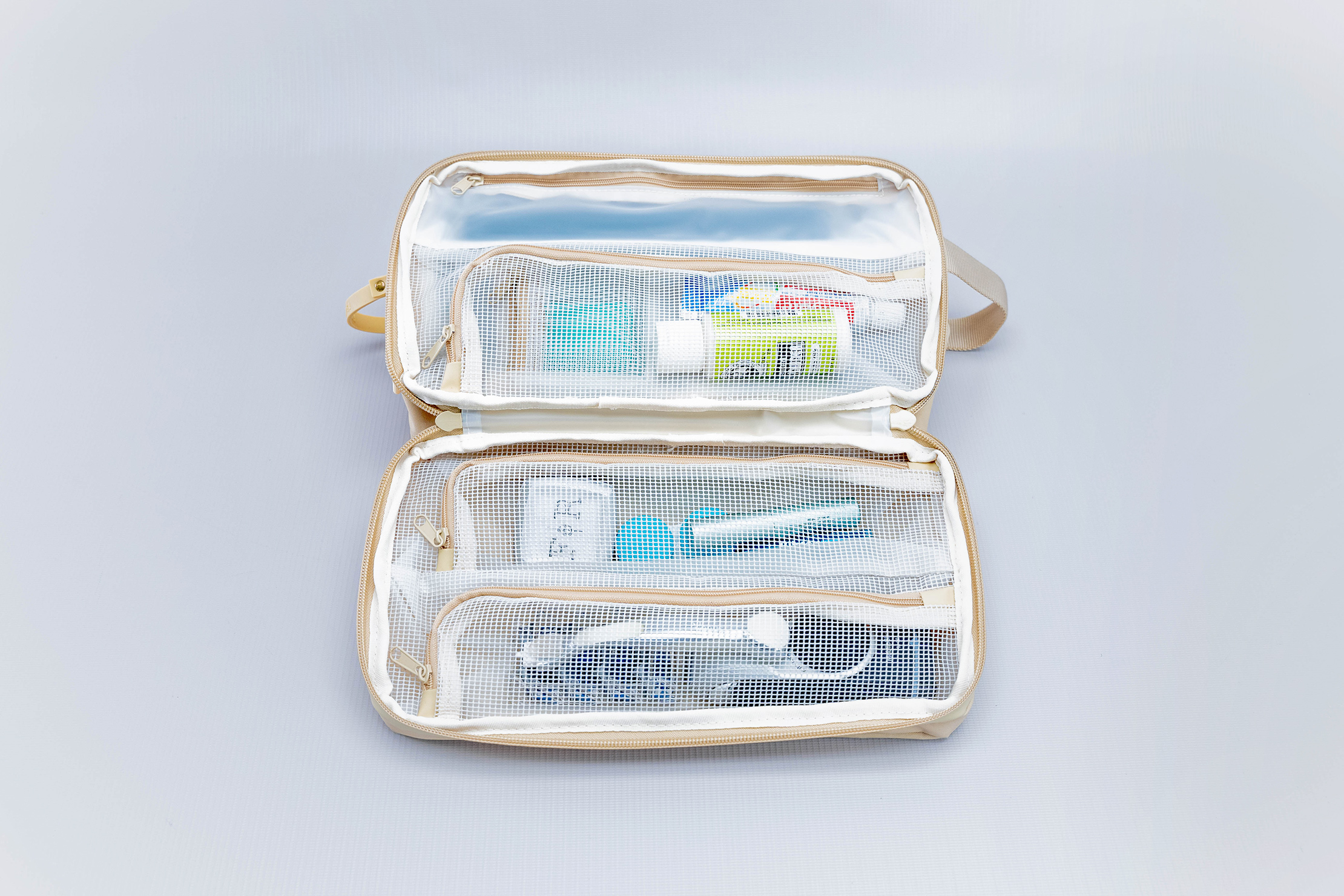 Gravel Explorer Max Toiletry Bag Interior