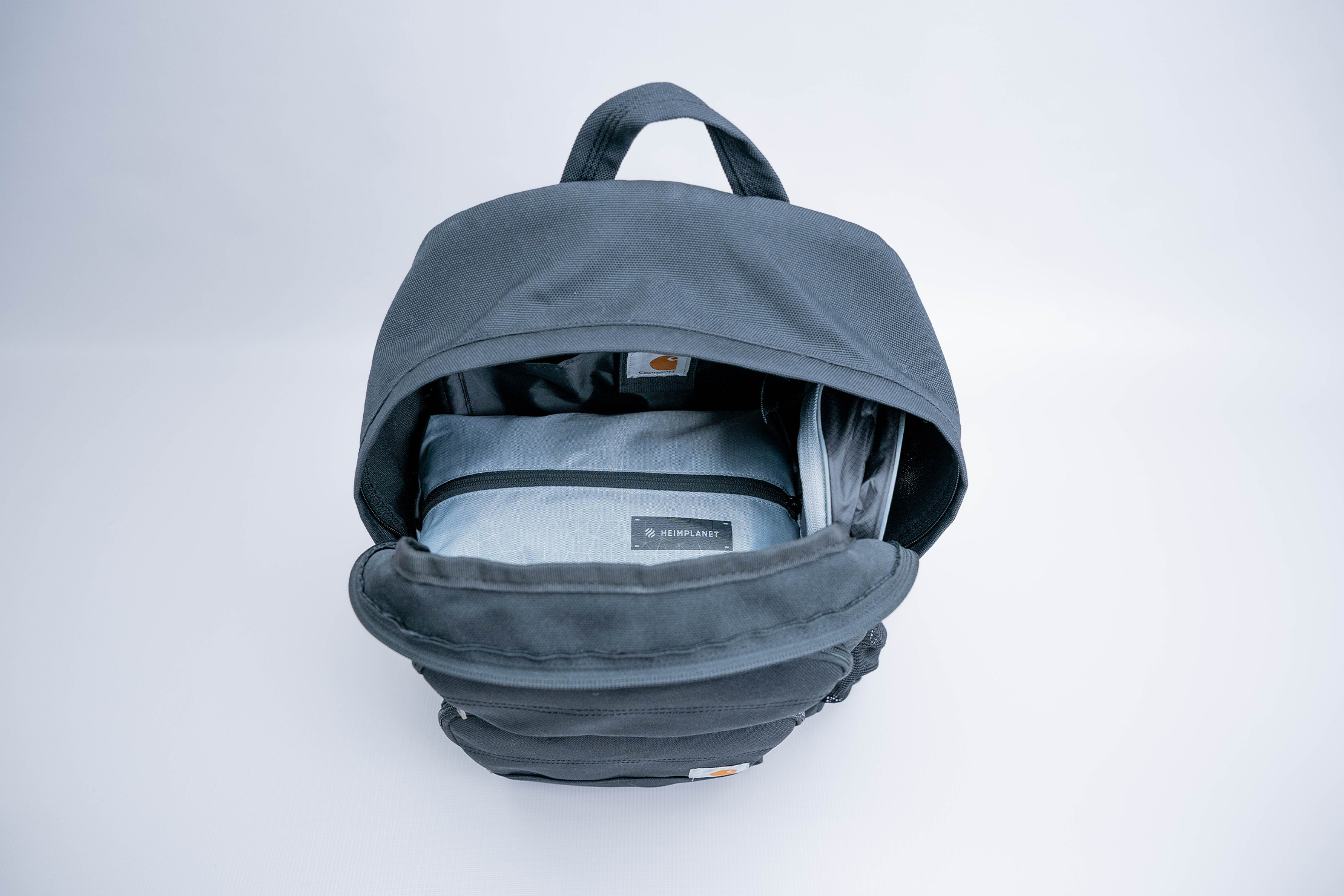 Carhartt Single-Compartment Backpack (27L) Stuffed Interior