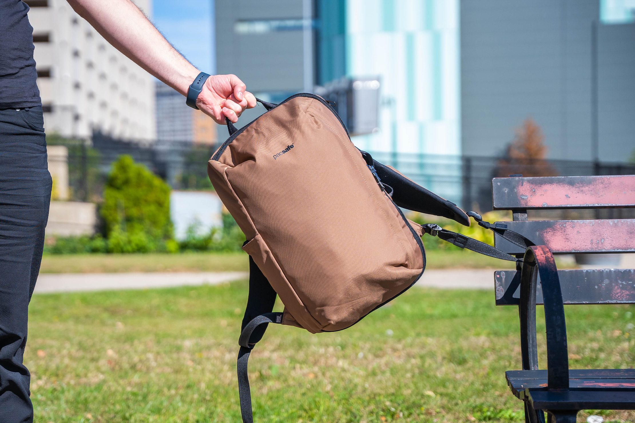 Pacsafe Metrosafe X Commuter Backpack | Smart packing is a must to prevent the pack from getting too bulky.