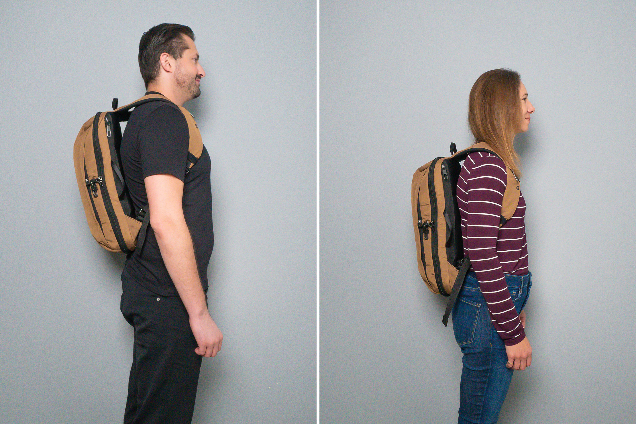 Pacsafe Metrosafe X Commuter Backpack Side By Side