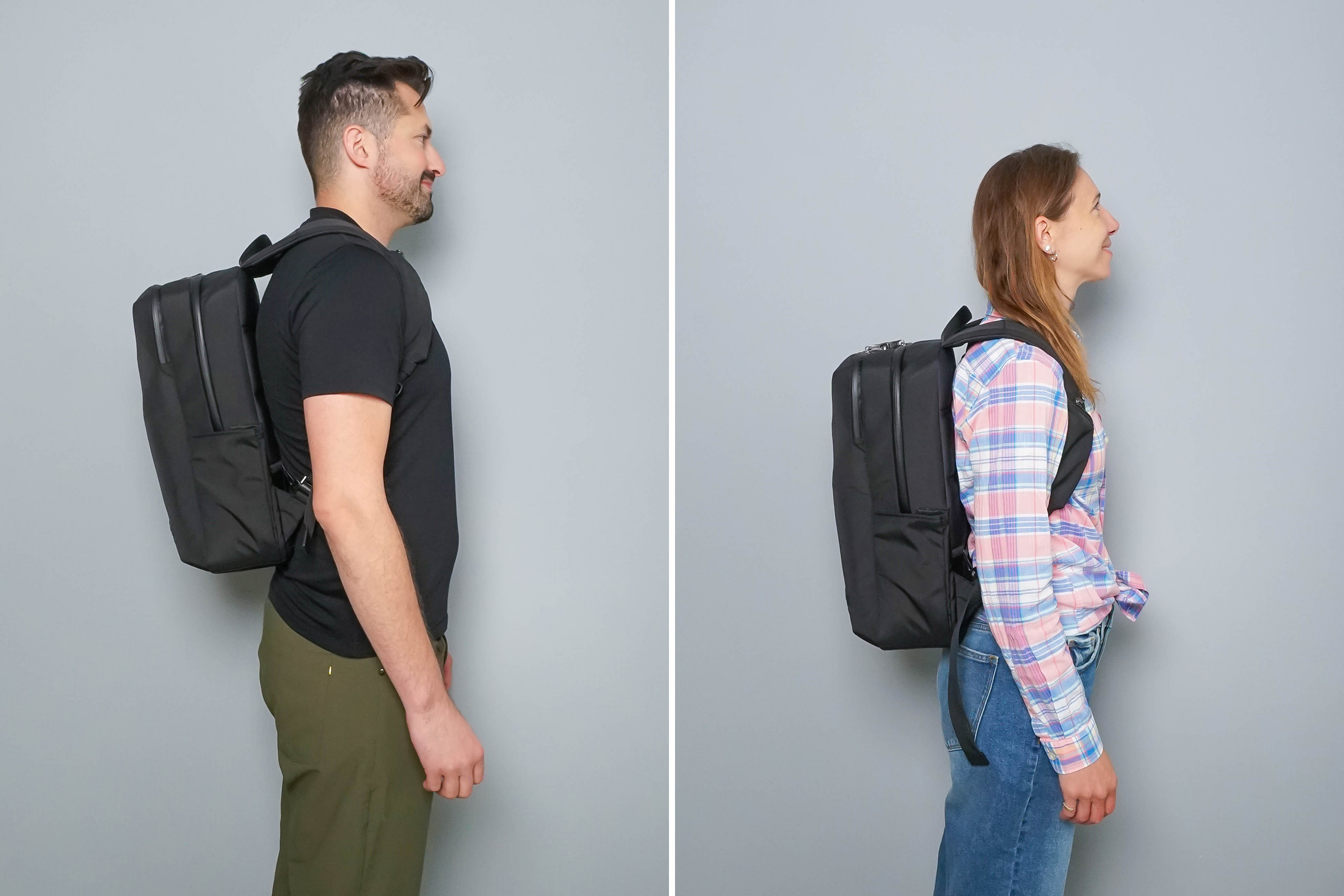 Pacsafe X SLNT Anti-Theft Backpack Side By Side