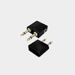 ACT 2x Premium Gold Plated Airplane Flight Adapters