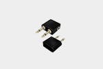 ACT 2x Premium Gold Plated Airplane Flight Adapters