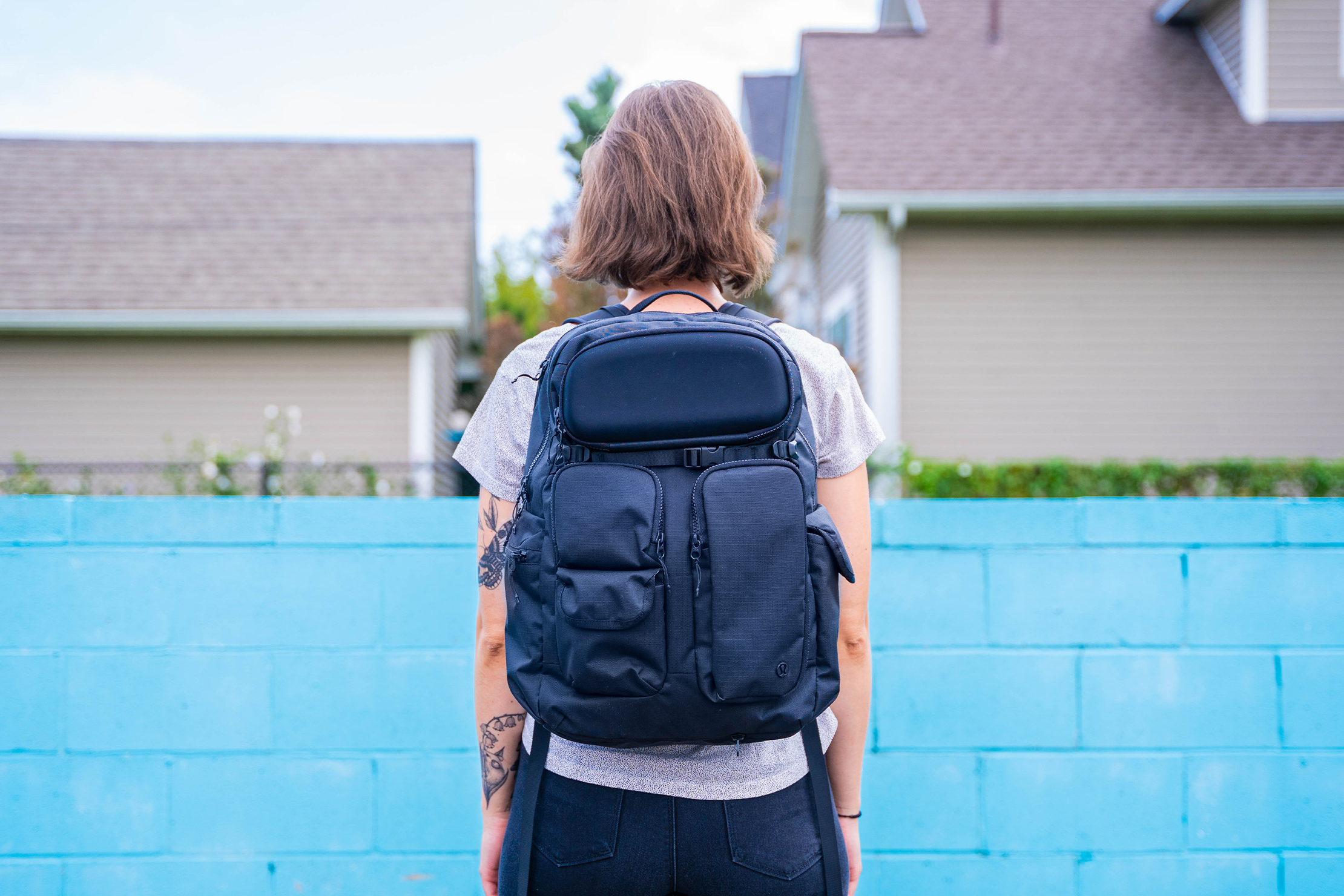 lululemon Cruiser Large Backpack 28L Back