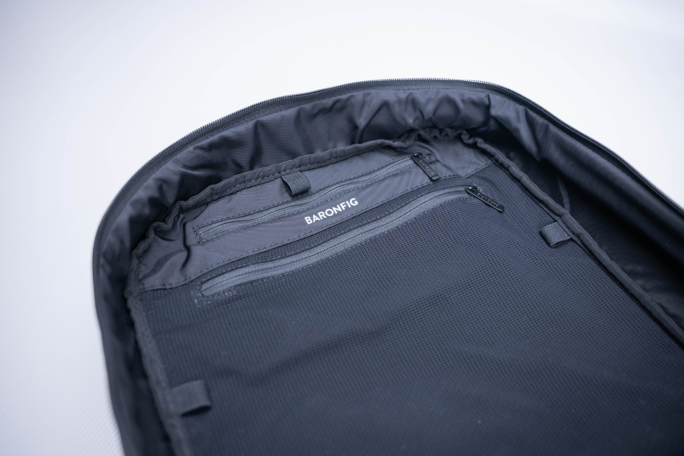 Baronfig Venture Backpack 3.0 Interior Brand