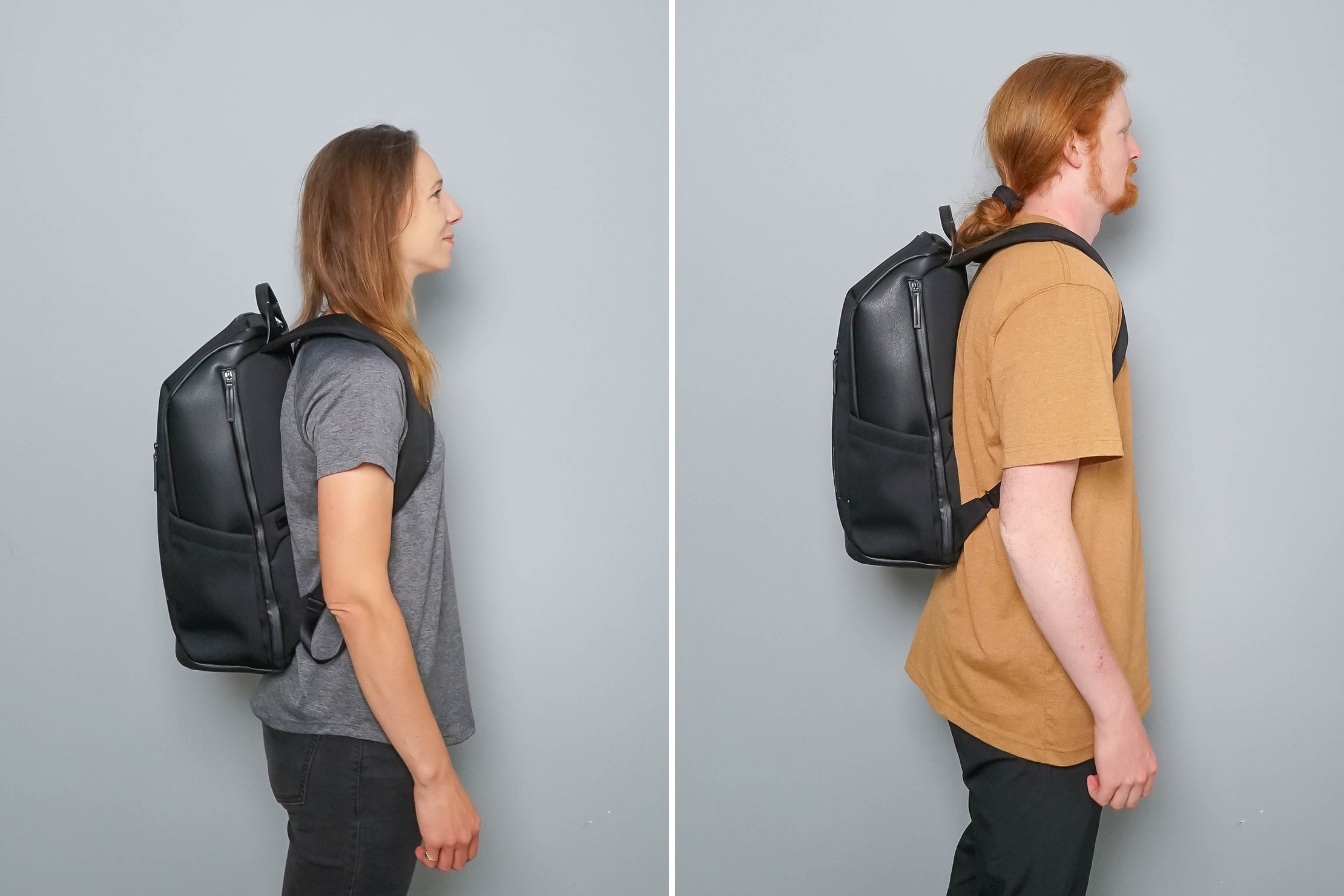 Troubadour Goods Pioneer Backpack Side-by-Side