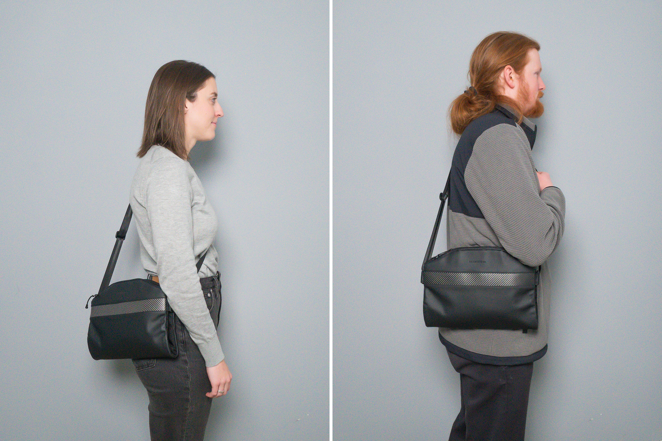 The Frenchie Co. 3 in 1 Sling/Backpack Side By Side