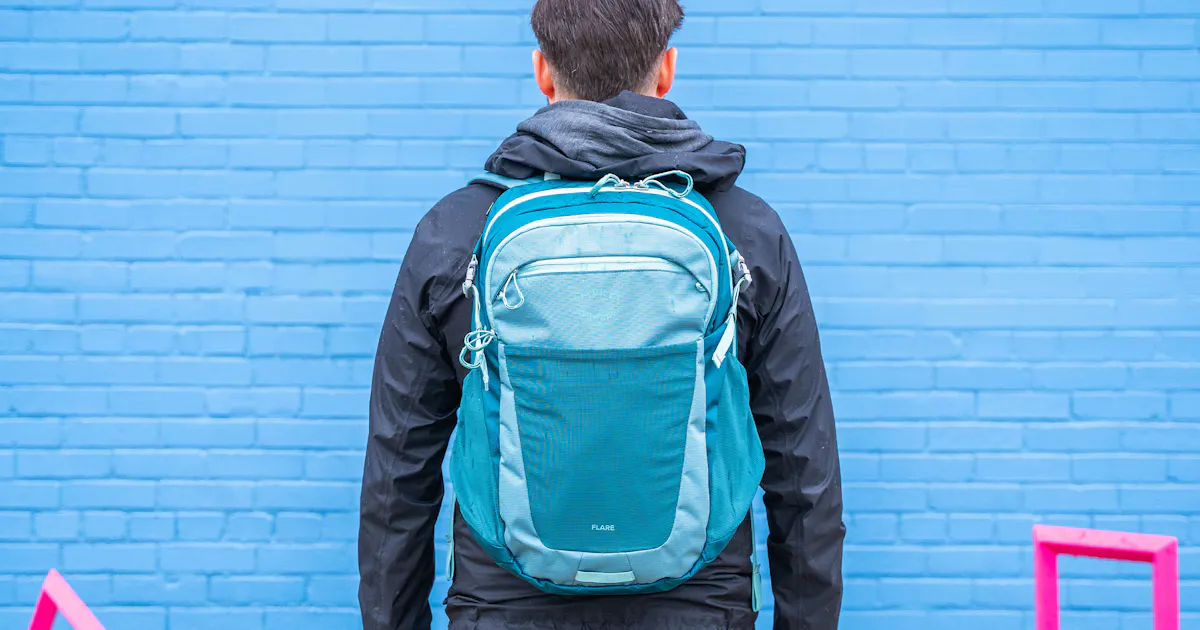 osprey backpack flare Commuter Laptop Backpack, Kazuma Print/Toffee Orange : Electronics Get around campus with a little Flare this next semester. Osprey Packs Flare 22L Backpack