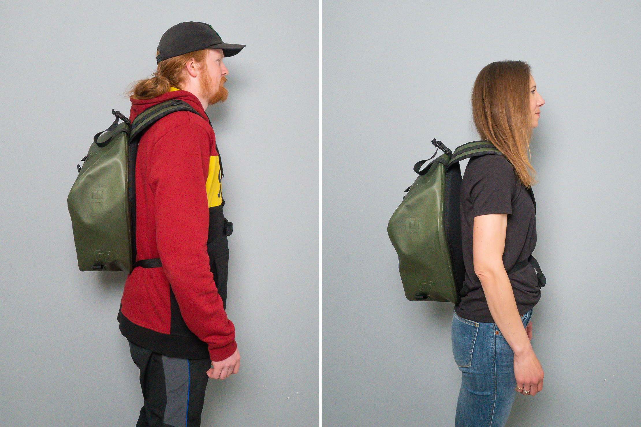 Filson Dry Sling Pack Side By Side