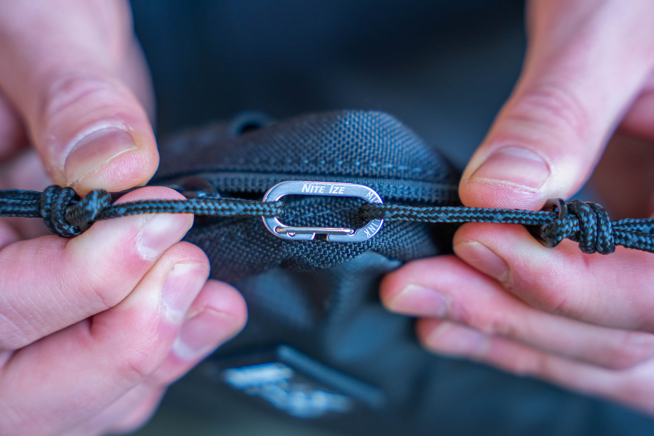 Nite Ize MicroLink Carabiner In Use