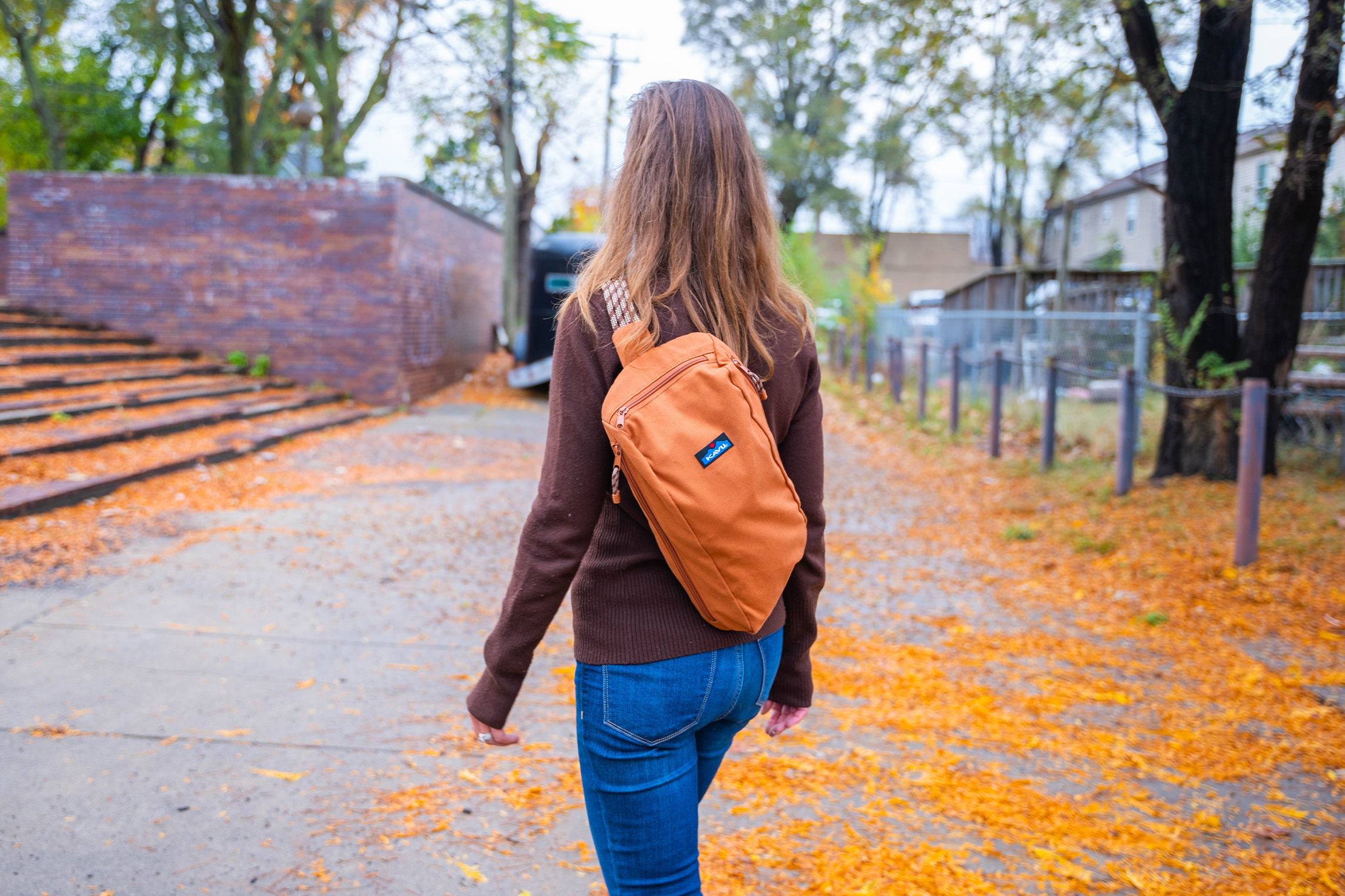 Yellow cheap kavu bag