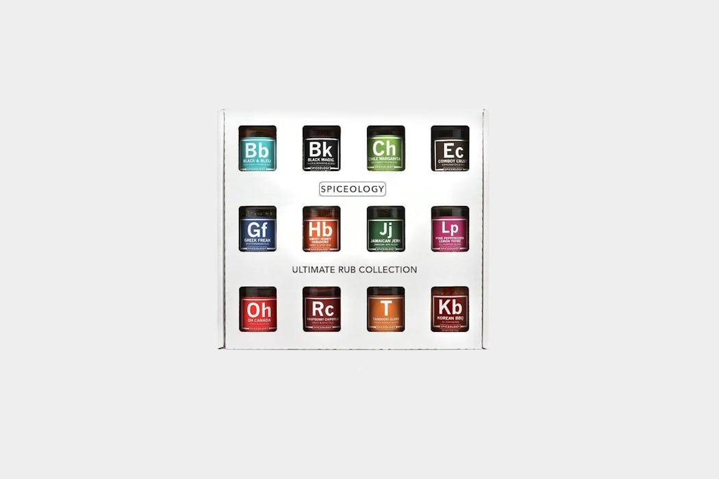 Spiceology Ultimate Rub Collection (12 Mini Rub Jars)