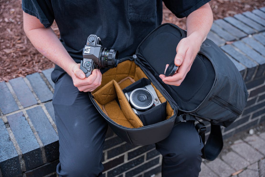 how to pack a camera bag