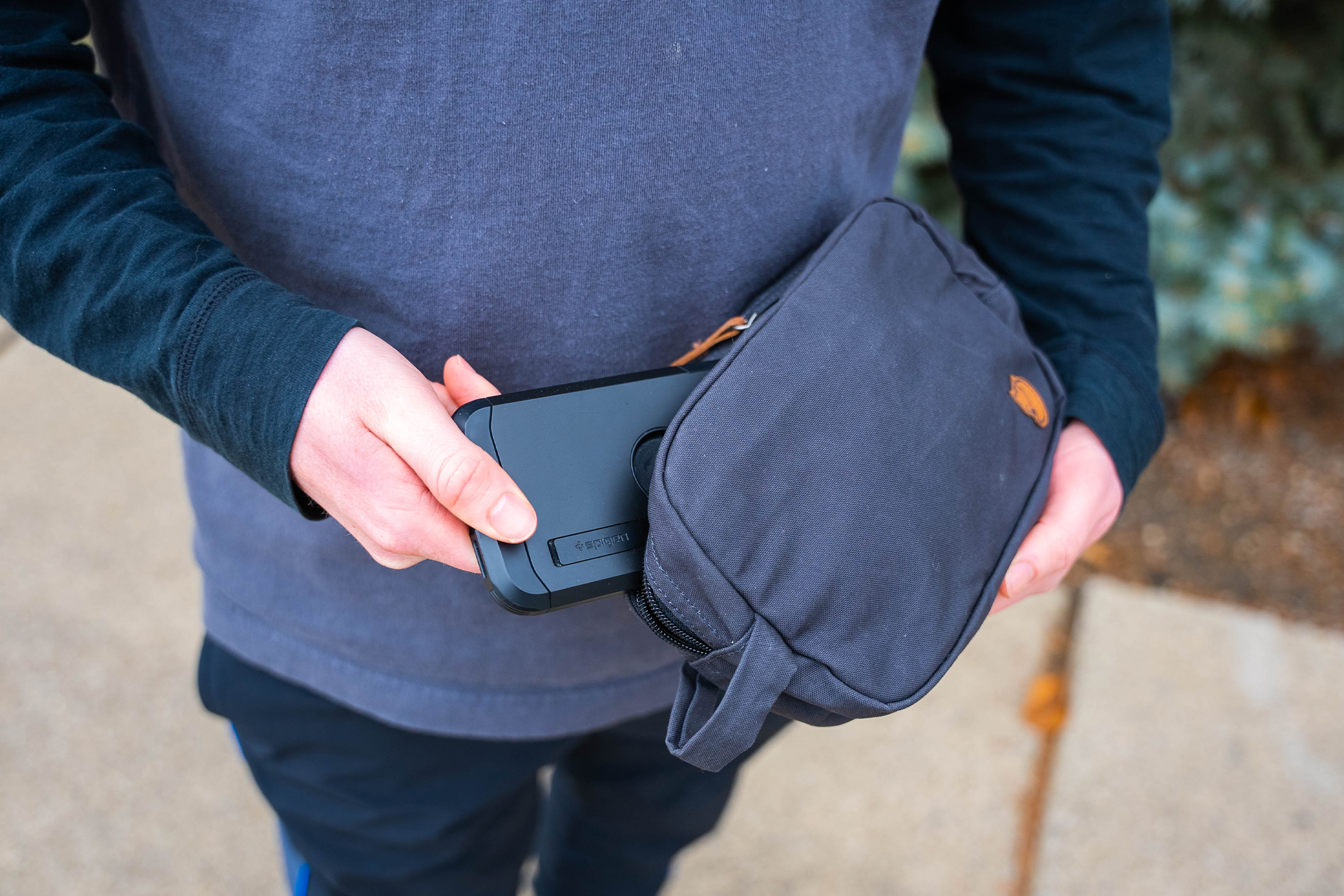 Fjallraven Gear Bag In Use