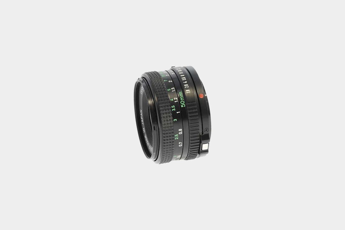 Canon 50mm F/1.8 FD Mount Lens