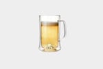 Whiskey Peaks Double Wall Beer Stein