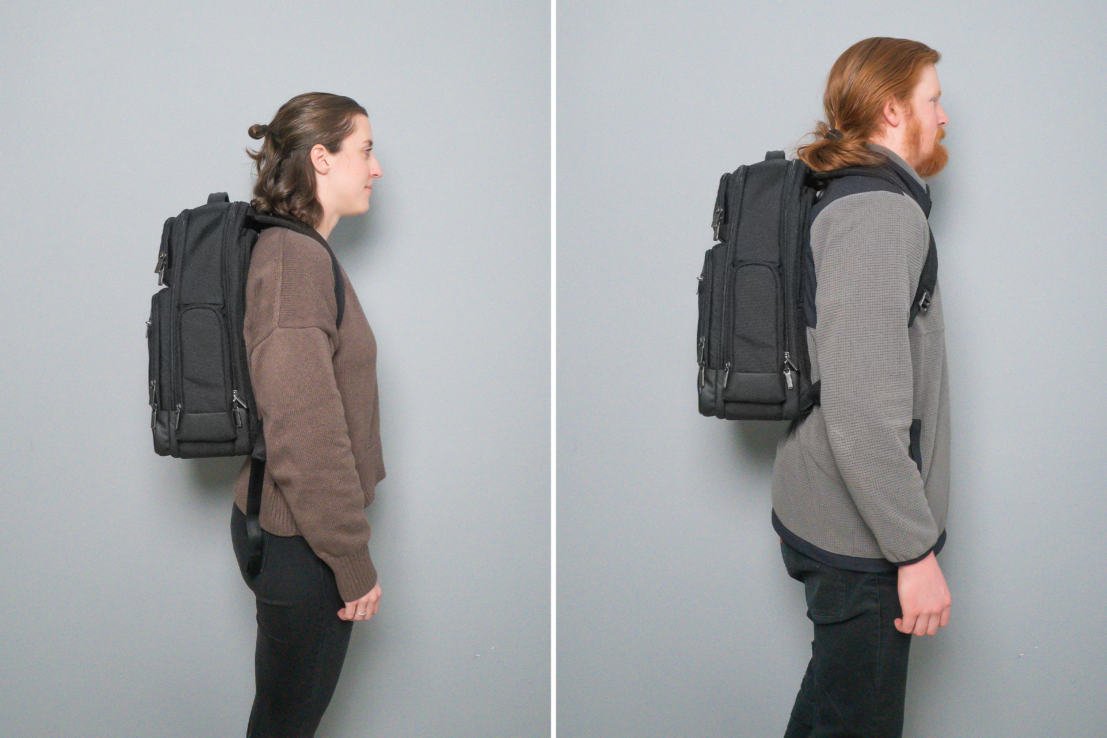 Briggs & Riley @work Large Cargo Backpack Side By Side