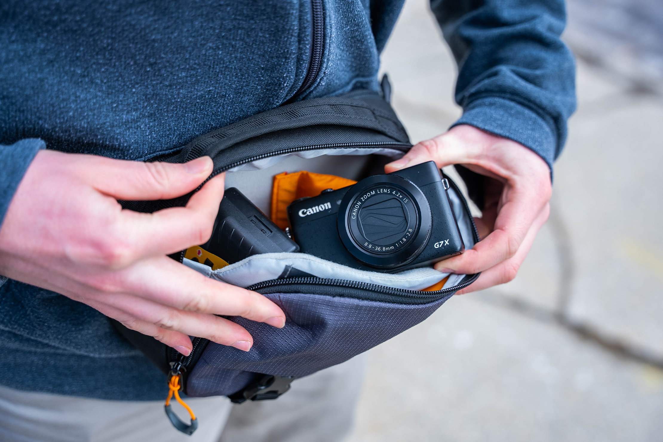 Lowepro Trekker Lite HP 100 In Use